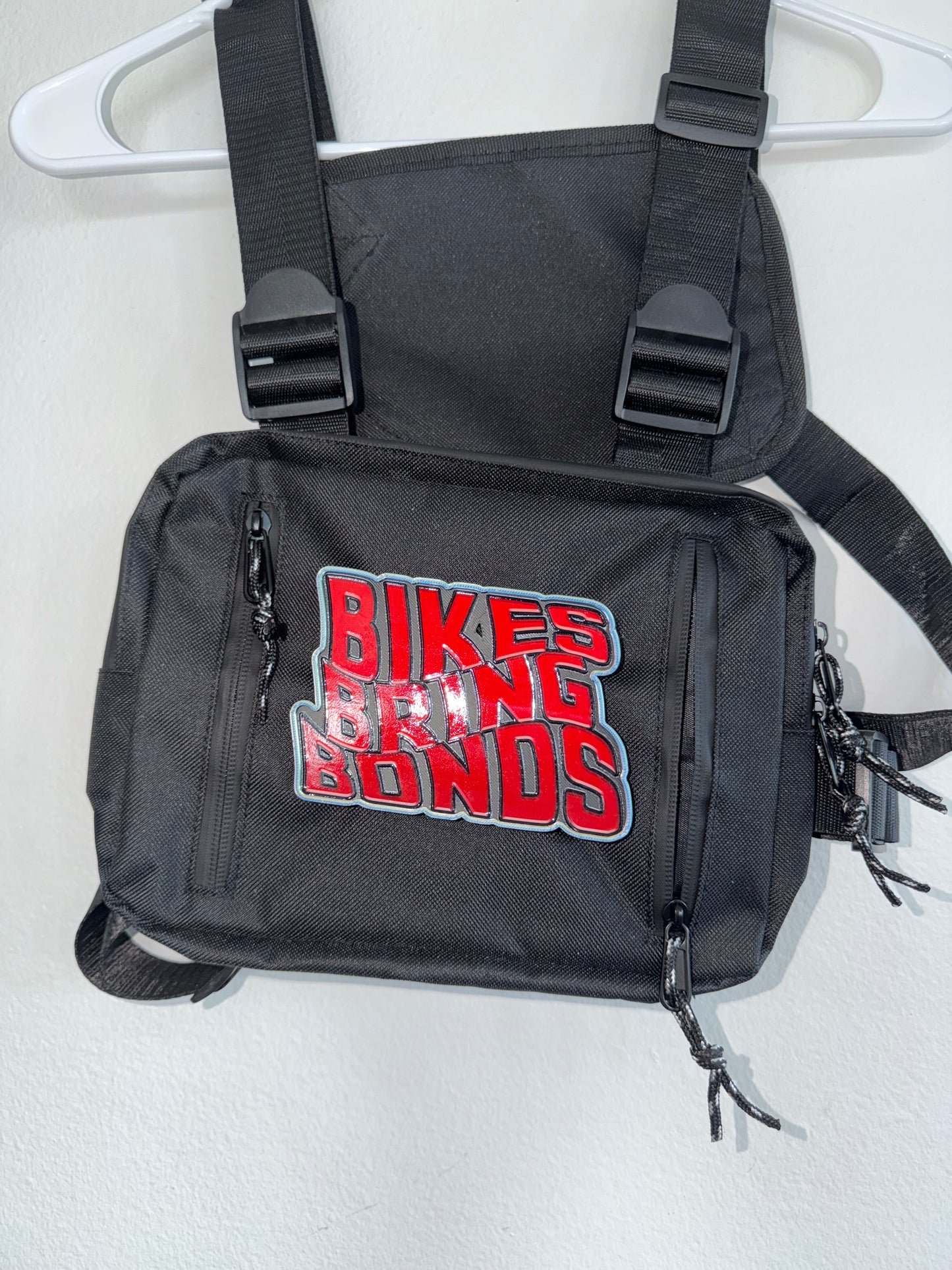 BIKES BRING BONDS RED *3D CHESTBAGS* - CHRISTHESURFER